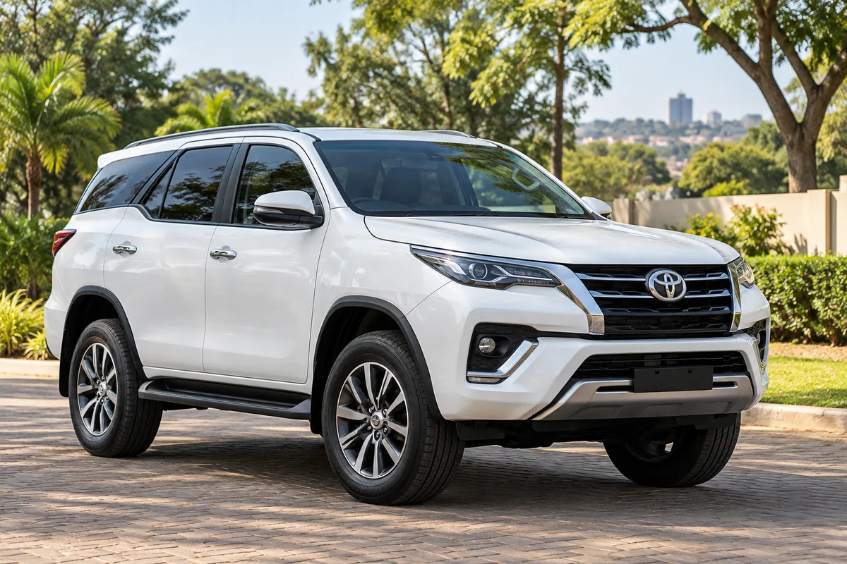 Toyota Fortuner — illustrative preview vehicle